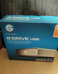 caixa disco externo - USB 3 - SATA - G-Drive (Western Digital)
