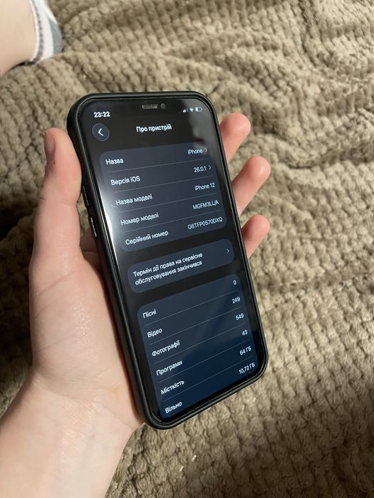 Айфон 12,64гб 94%