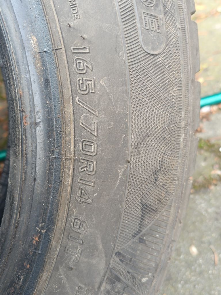 Opony letnie 165/70 r14