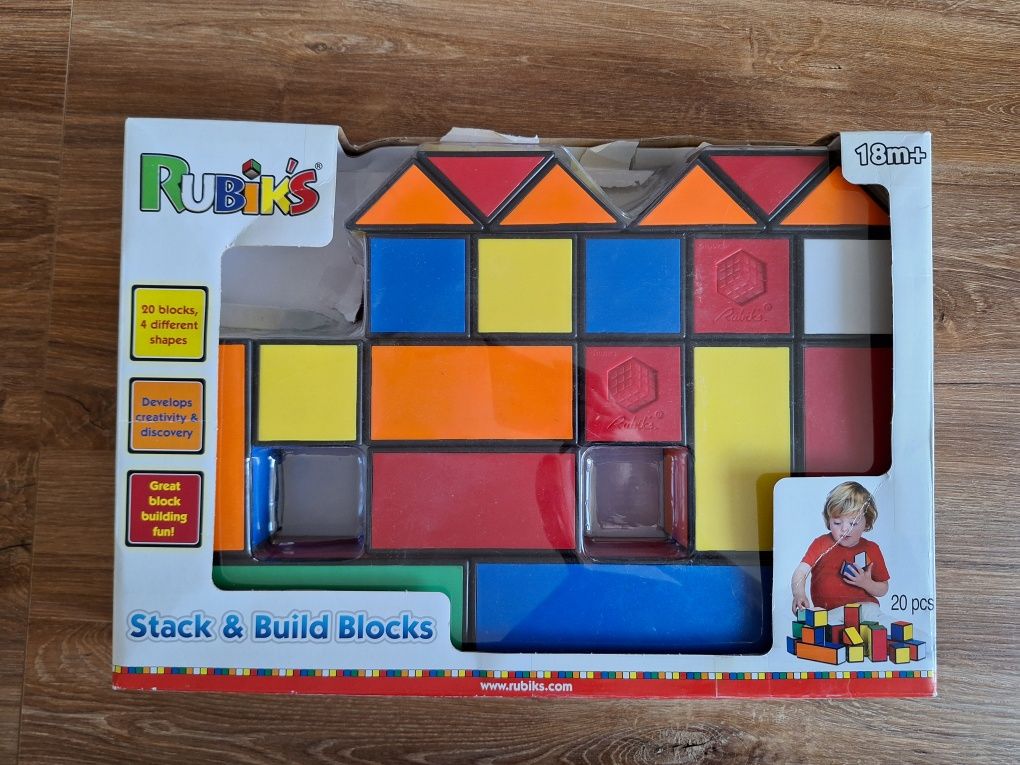 Klocki Rubika dla najmłodszych 18m+, Rubik's "układaj i buduj"
