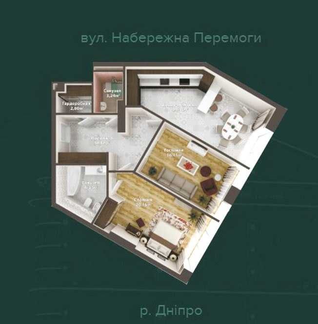 Продам 3 комнатную квартиру Бартоломео, после строителей