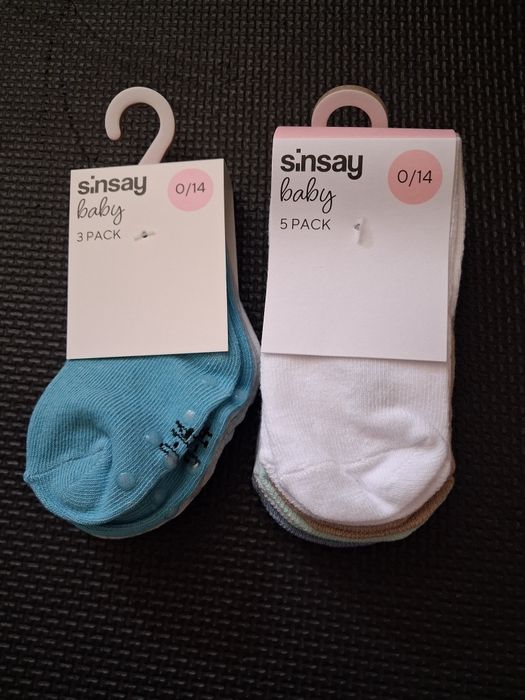 Skarpetki dla niemowlaka 2op.