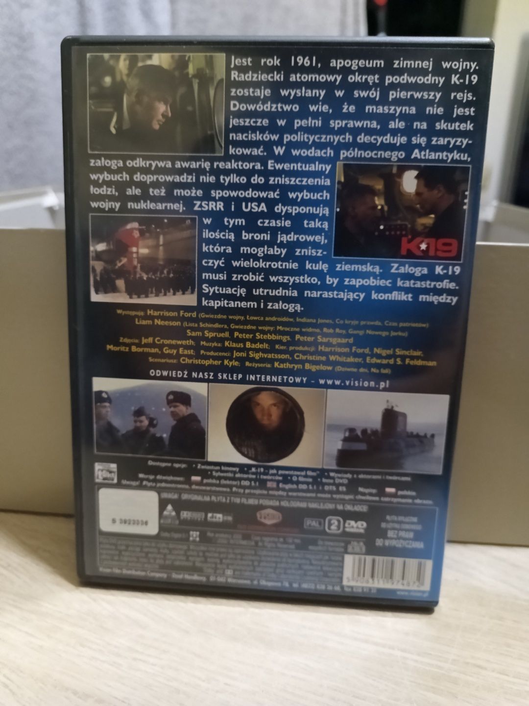 Film DVD K-19 Stan Bardzo dobry