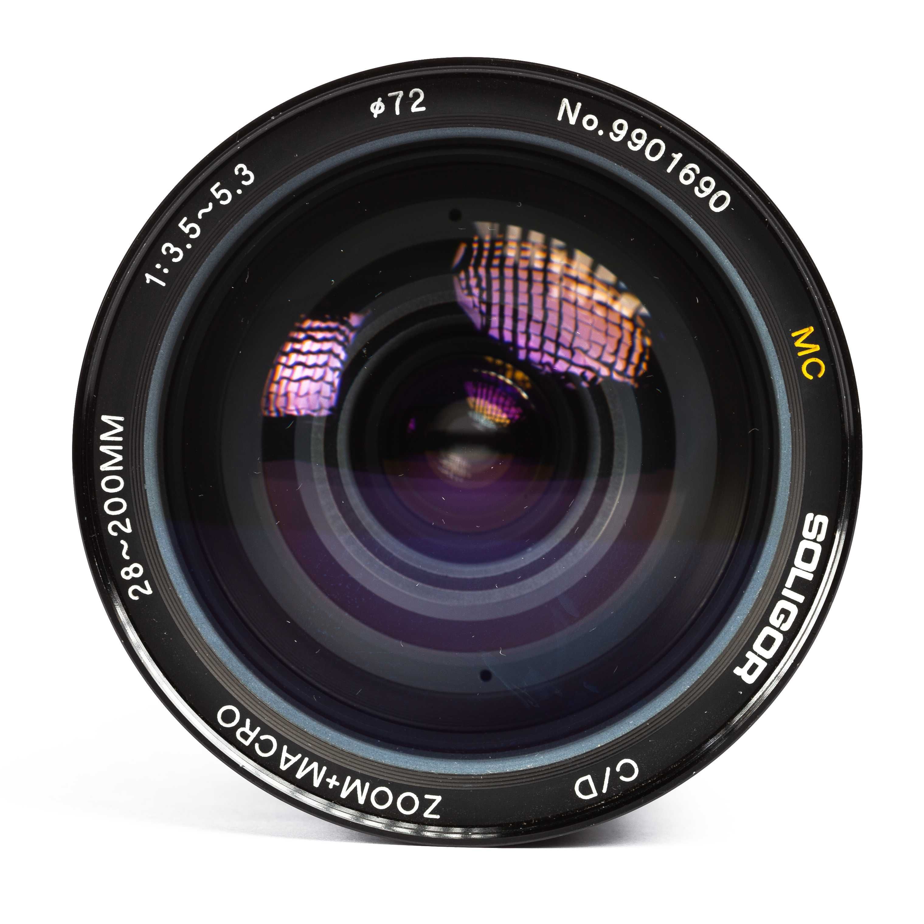 Soligor C/D Zoom + Macro MC 28-200mm f3.5-5.3 Ø72 - PK Mount