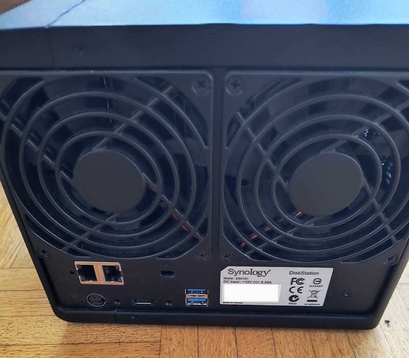 Synology NAS DS415+ 8GB RAM, 4x 4TB HDD