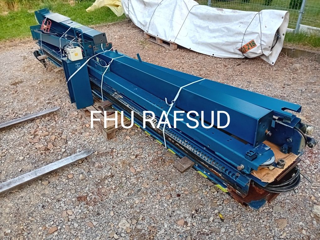 Podnośnik Czterokolumnowy Nussbaum 3500 kg Hydrauliczno Linowy