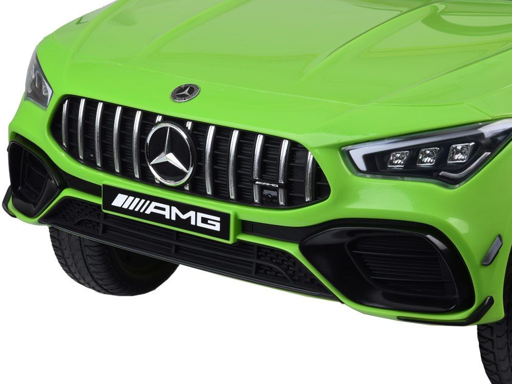 Auto na akumulator Mercedes AMG CLA 45s dla dziecka efekt bujania