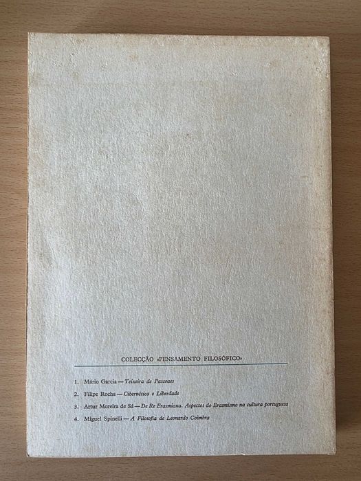 Livro "A Filosofia de Leonardo Coimbra" de Miguel Spinelli