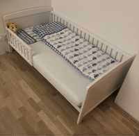 Łóżko łóżeczko z materacem 160x80
