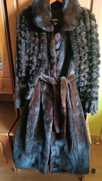 Futro norki eleganckie