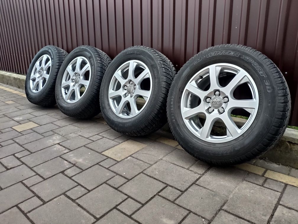 Ковані диски R17 5x112 оригінал Audi Q5 VW Skoda 8R0 601 025E.