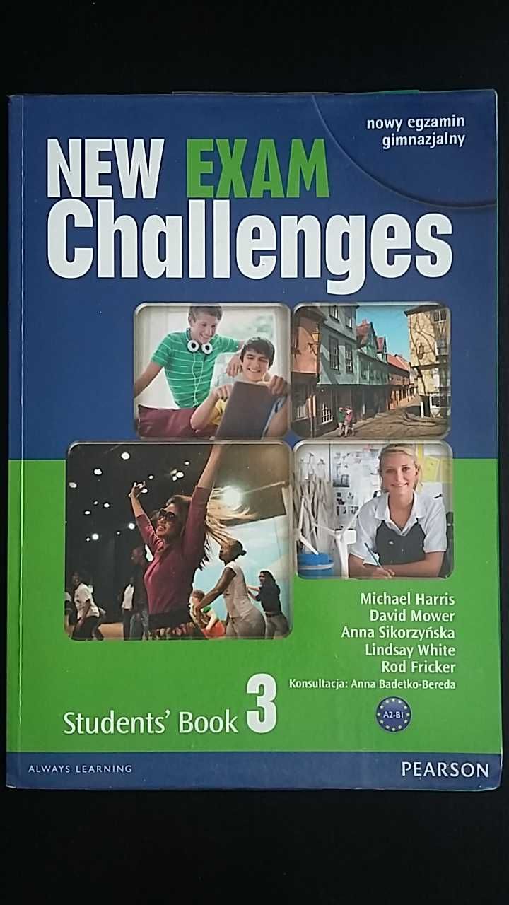 New Exam Challenges 3 Pearson A2/B1 podręcznik do j. angielskiego