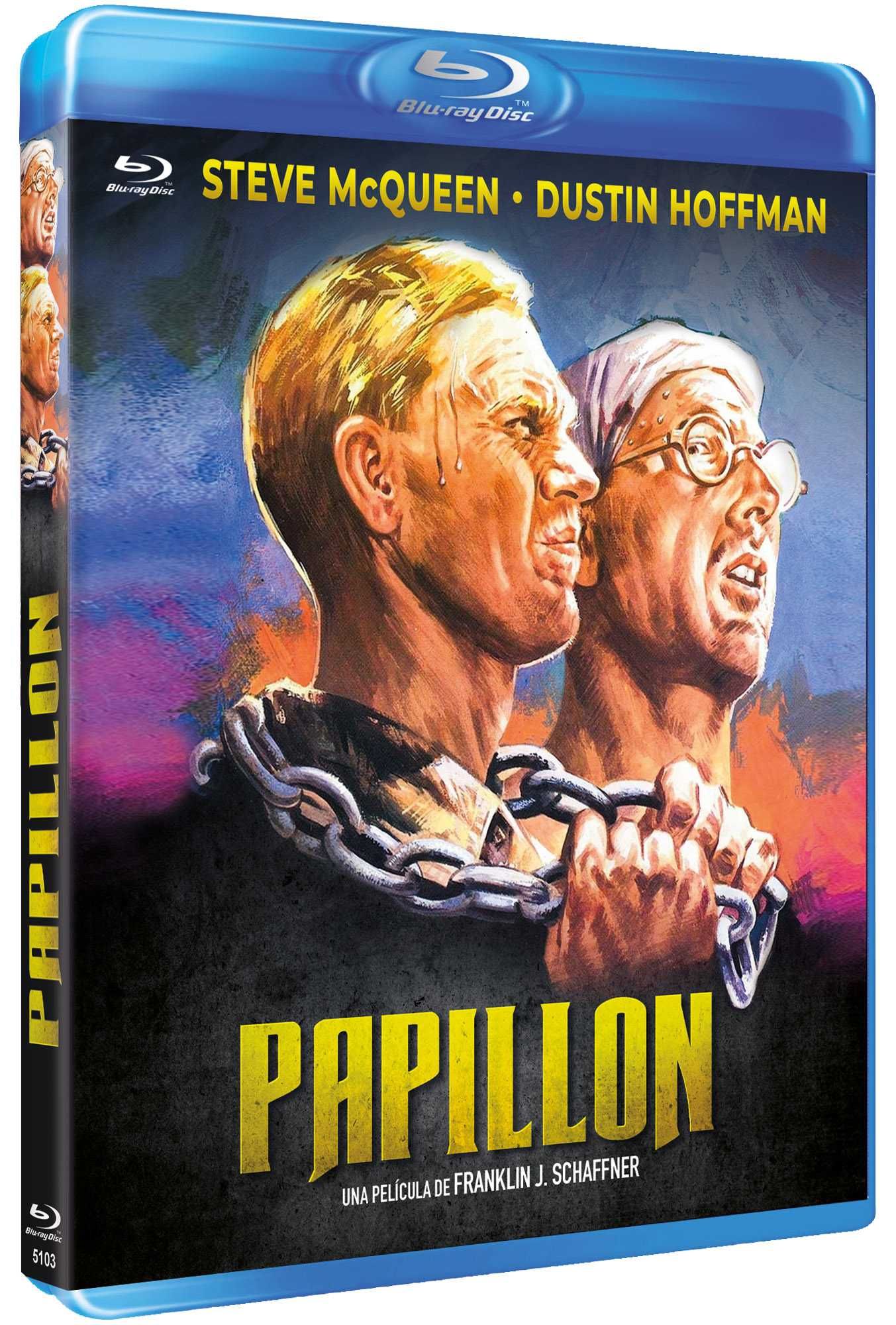 Papillon/Papillon (Blu-Ray)-Importado