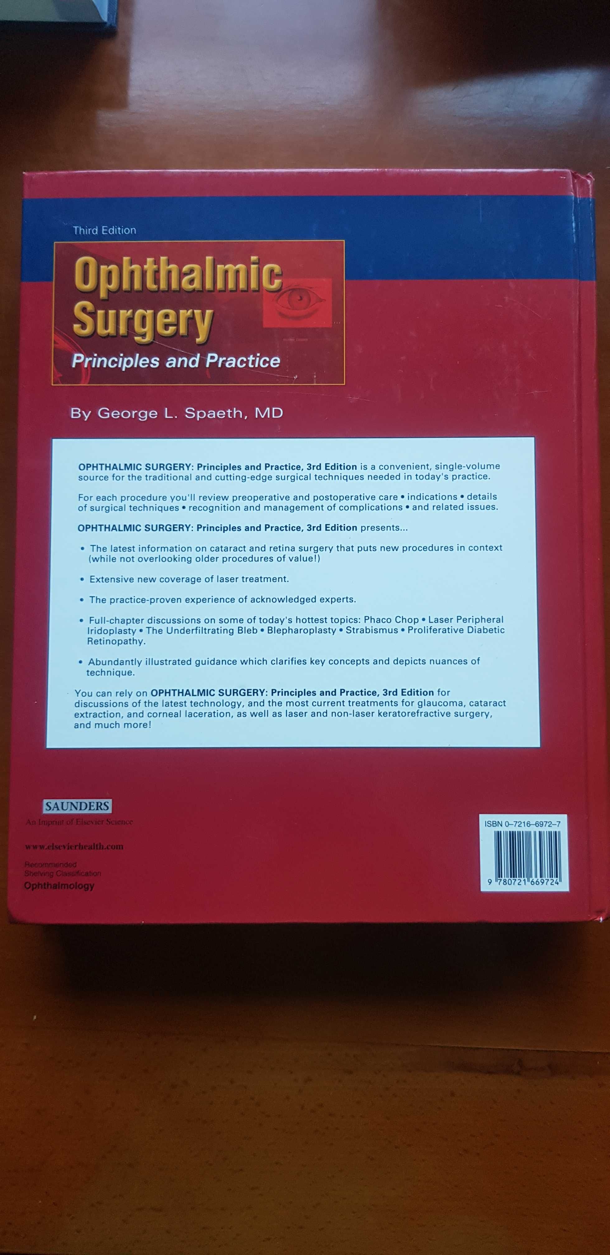 Ophthalmic surgery principles and practice george l. Spaeth