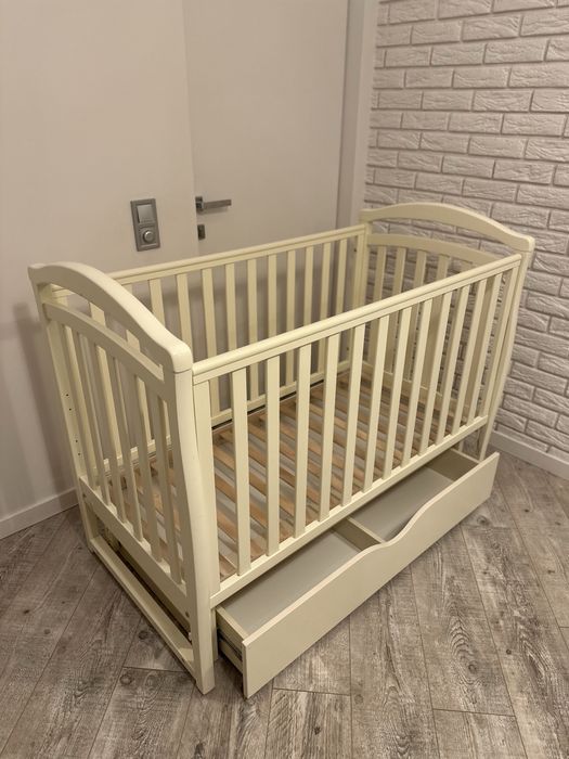 Дитяче ліжечко Veres ЛД6 з маятником та ящиком