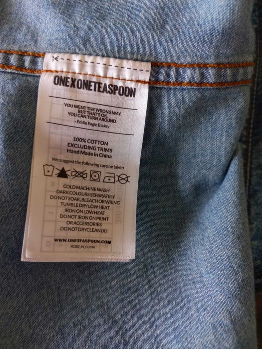 koszula jeansowa  One X Oneteaspoon rozmiar S marka premium