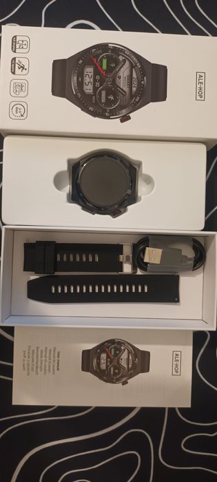 Smartwatch 1.39" redondo da ALE-HOP