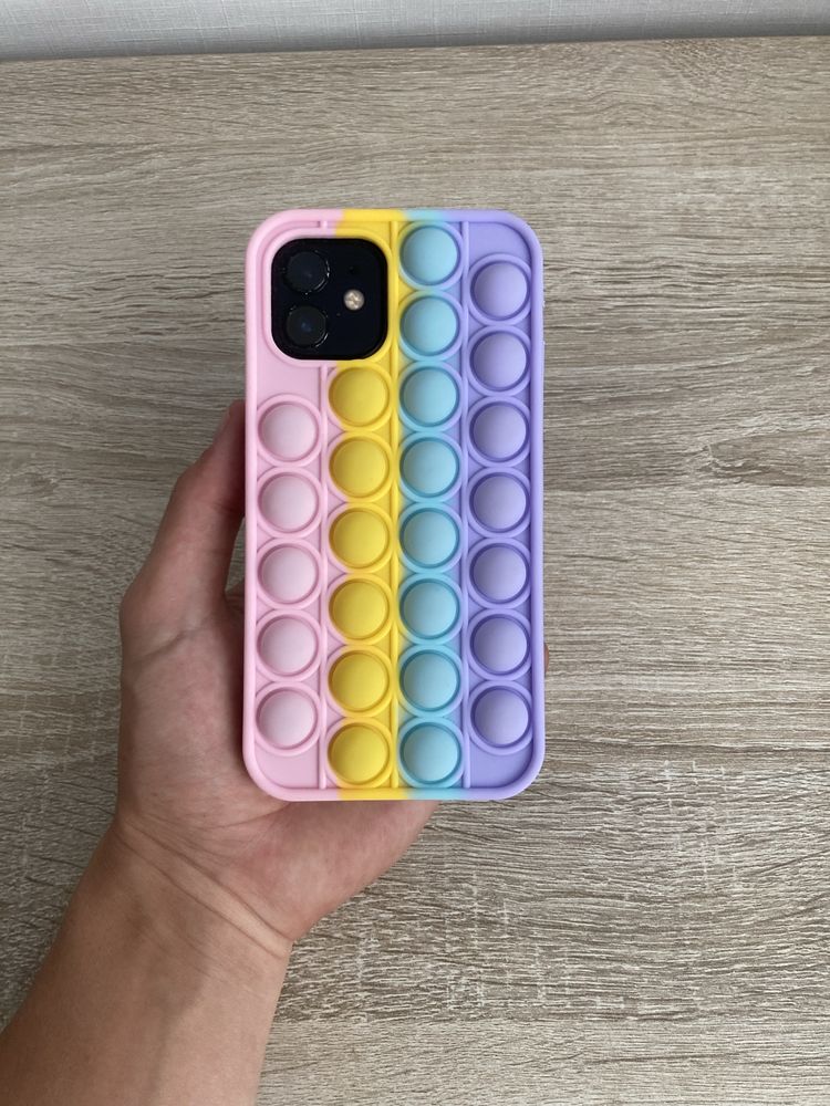 Чохол Pop It (антистрес) для Iphone 12 (Pro/ProMax) та інші моделі