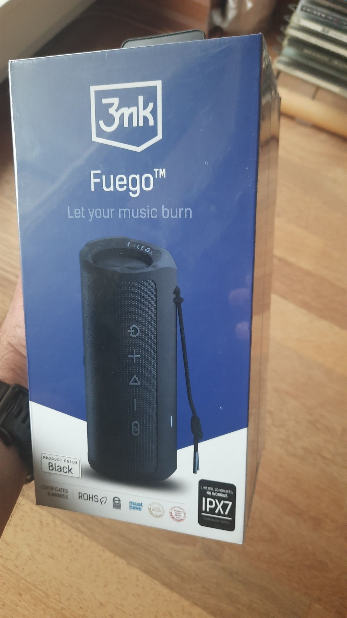 Nowy głośnik bluetooth wodoodporny 3mk Fuego