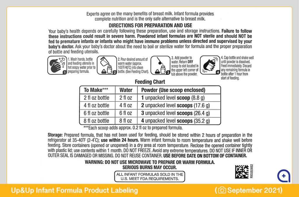 НОВА Суміш Target Up & Up США Infant Formula з залізом 992 грамів