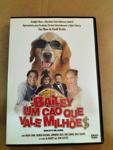 Dvd  "Bailey um cão que vale milhões"
