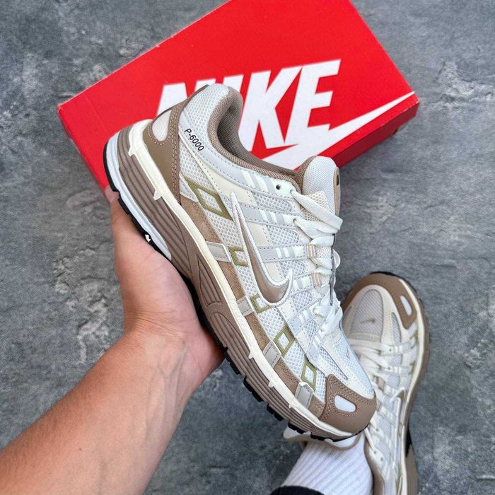 !АКЦІЯ! Nike P-6000 Hangul Day Brown/White 38 39 40 41 42 43 44 45