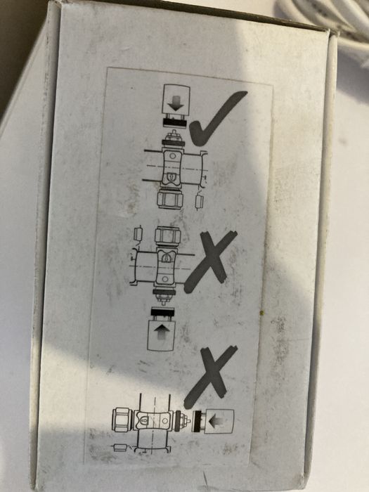 Siłownik termoelektryczny do ogrzewania podlogowego M30 230v NO