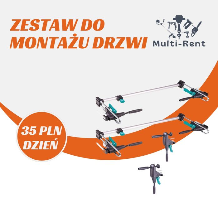 Zestaw do montażu drzwi rozpórki Darmowa dostawa Wynajem