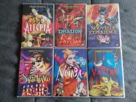 Conjunto DVDs Cirque du Soleil