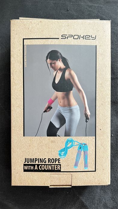 Skakanka z licznikiem Spokey