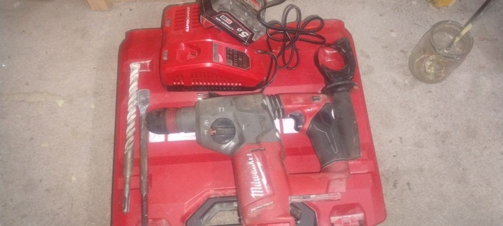 Wiertarko młot udarowy na aku sprawny