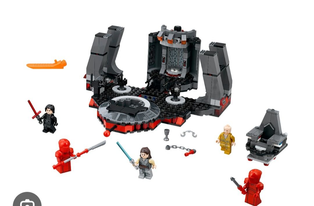 LEGO star wars sala tronowa snoka 75216