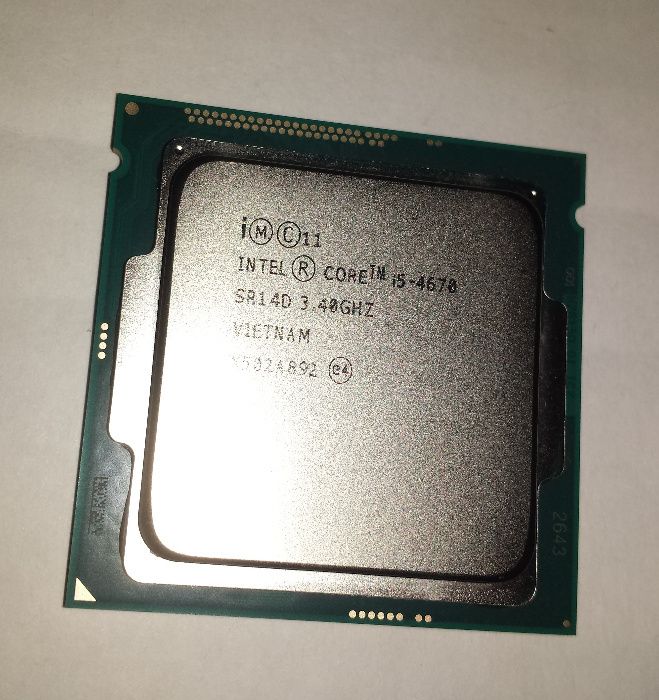 Intel i5-4670 (3.4 Ghz) - Processador (CPU) - Socket (LGA) 1150 (1)
