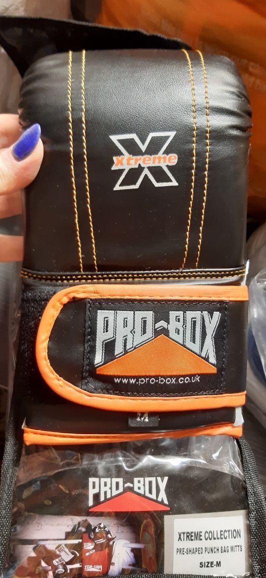 Рукавиці перчатки боксерські pro box