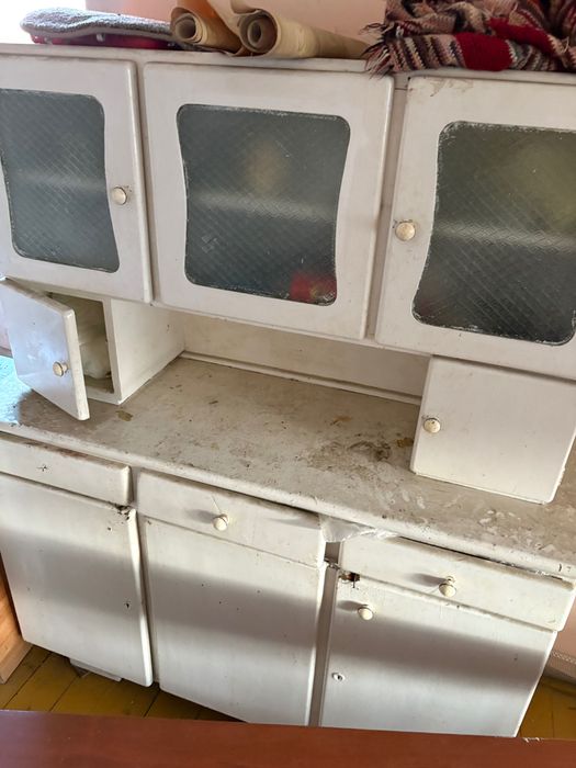 Regał drewniany z PRL