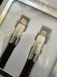 Зарядний кабель для Iphone lightning-type-c