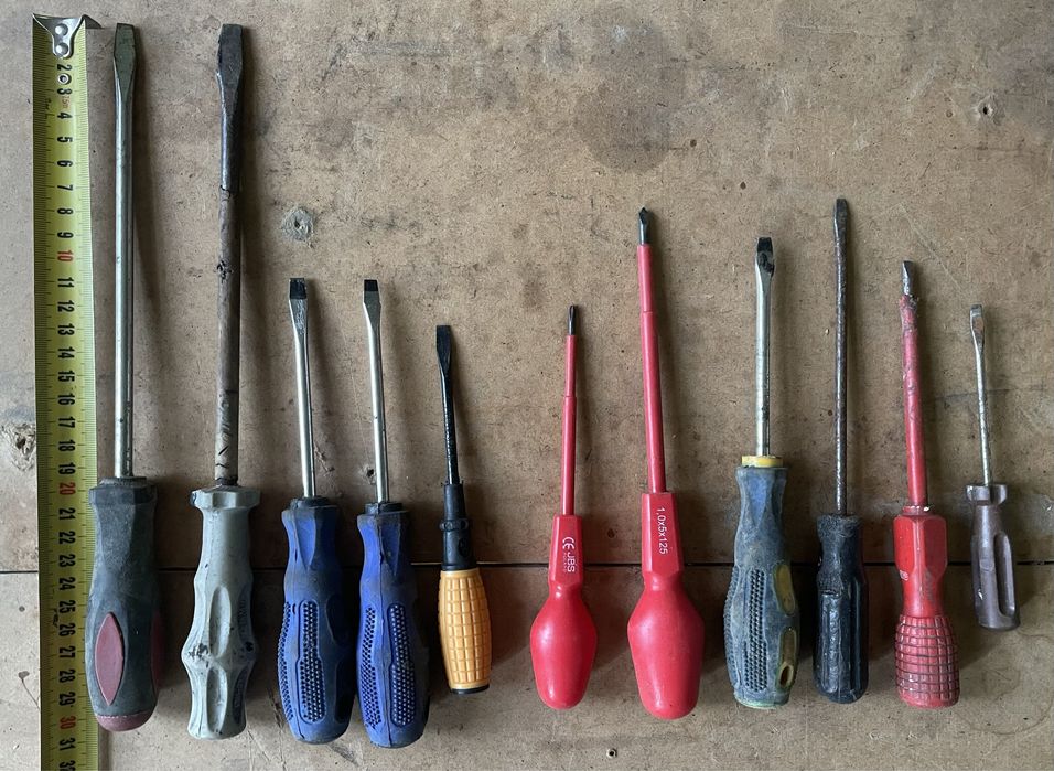 Śrubokręty płaskie