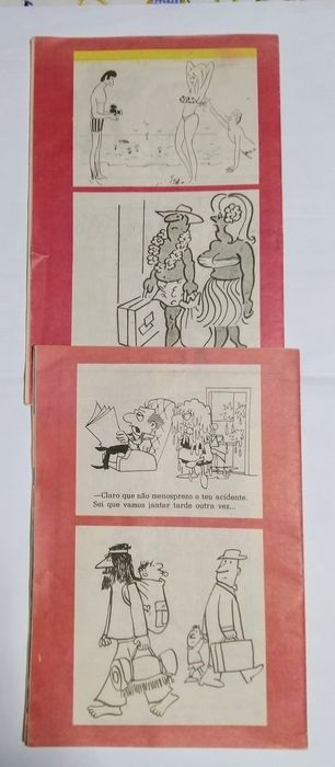Revista HUMOR n° 1 e 2;
Revista COMIC n° 1.