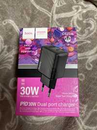 Зарядка Hoco 30w PD+QC3.0 Fast charge