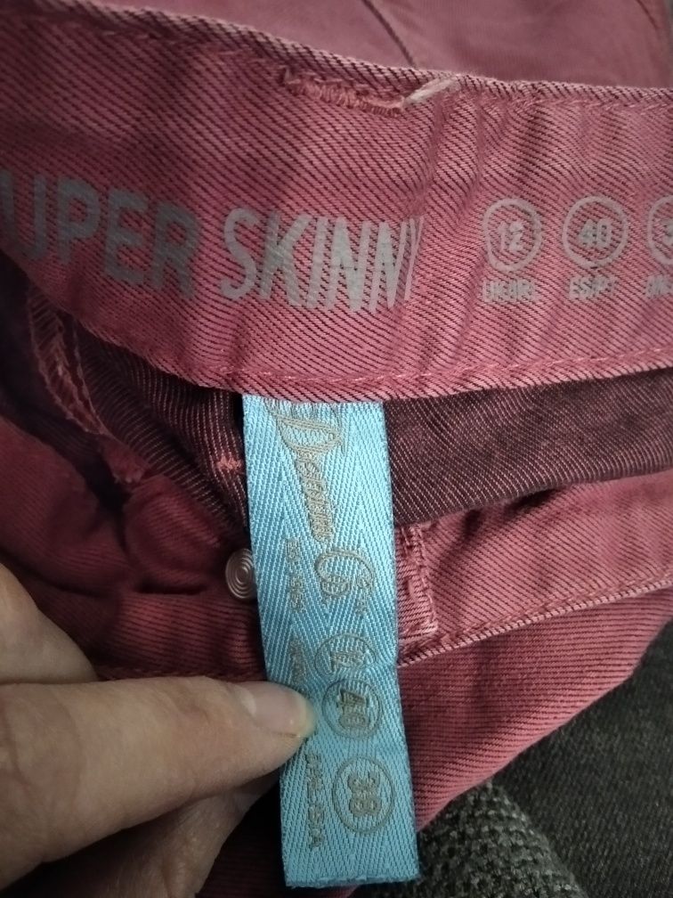 Spodnie skinny 38