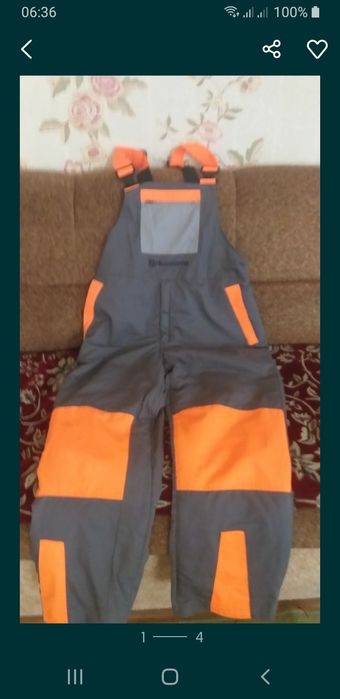 Комбінезон Husqvarna з захистом від  порізів  бензопилки