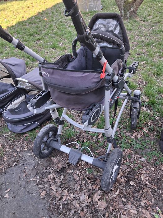 BabyActive TWINNI Wózek bliźniaczy 2w1