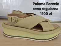 Zielone pistacjowe sandały buty Paloma Barcelo