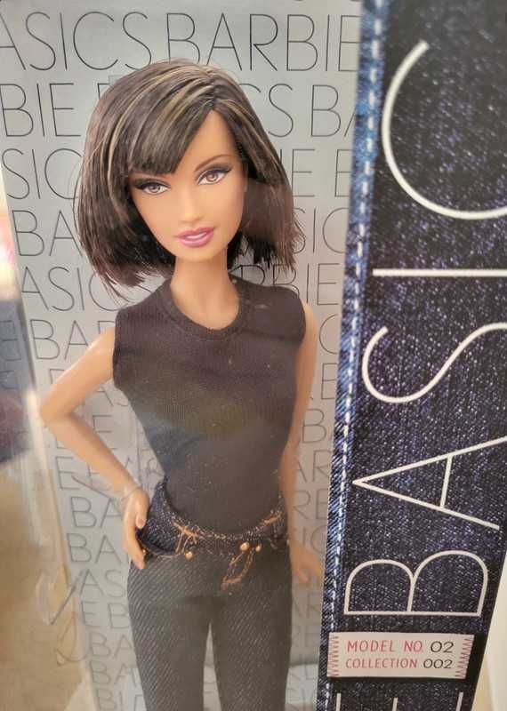 Lalka Barbie Basics model 02 Lara black label