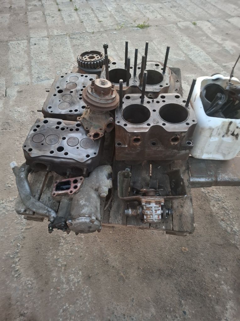 Silnik ifa 4cyl fortschritt 4vd  blok wał alternator