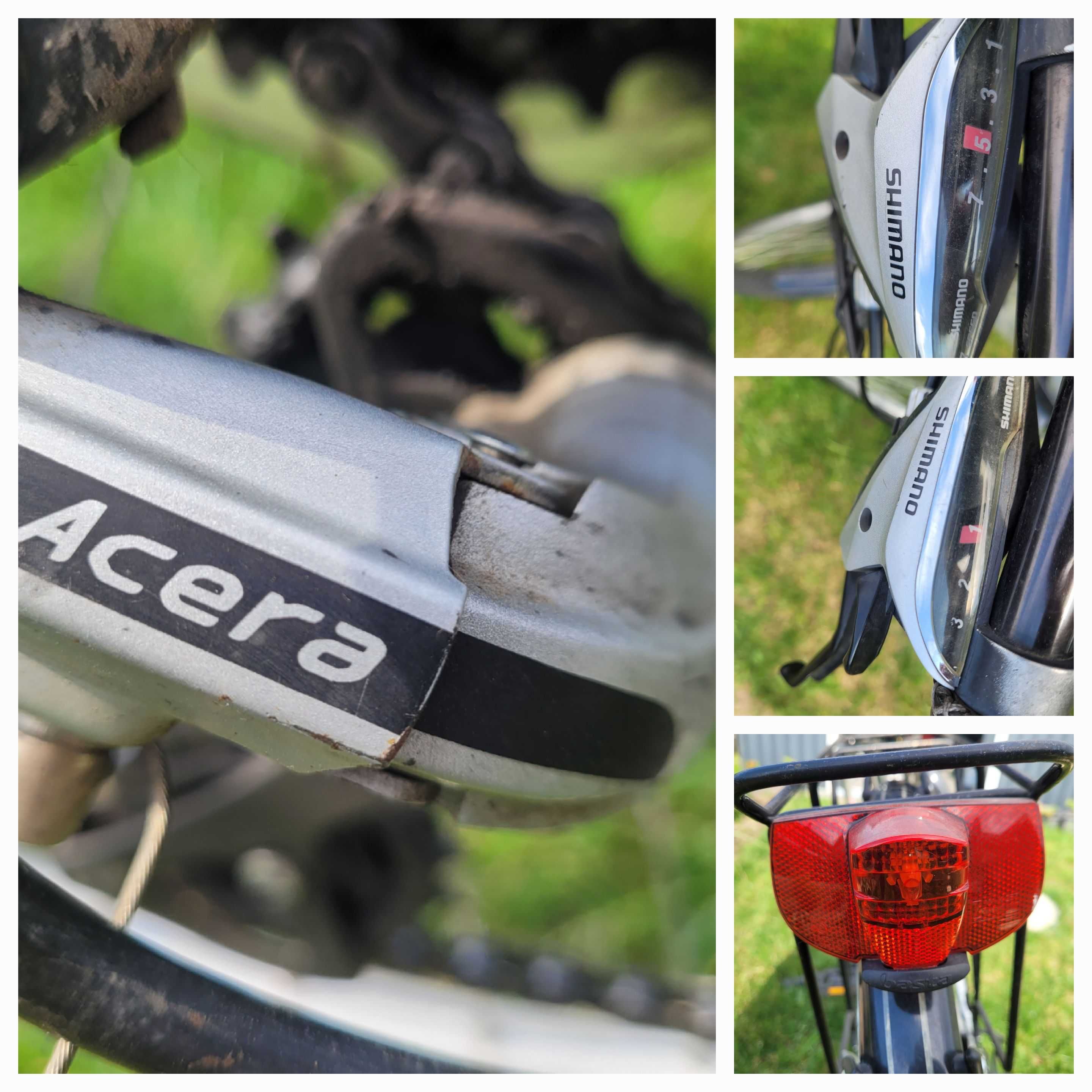 Dwa rowery Unibike Vision GTS i LDS męski i damski
