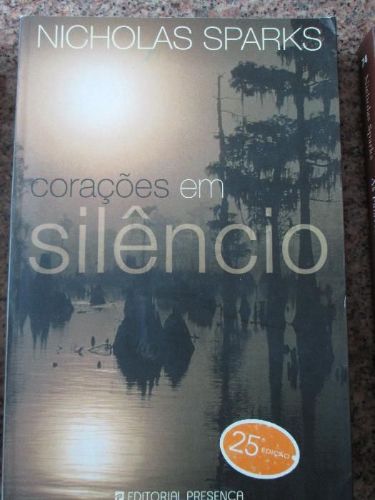 5 livros do autor Nicholas Sparks