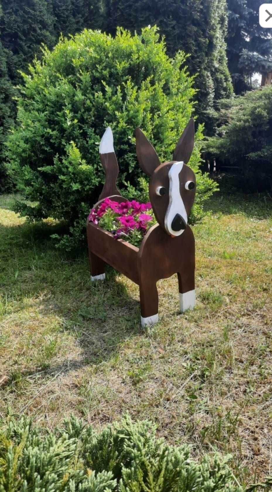 Kwietnik donica doniczka pies 81 cm