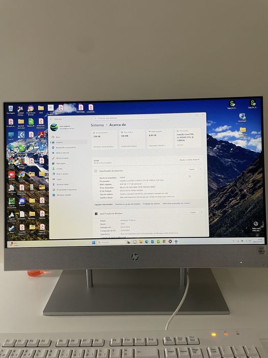 HP all-in-one 24’’ PRONTO A USAR