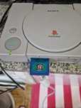 Playstation 1 / comando / cartao de memoria e 1 jogo